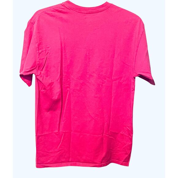 GRAPHITE SHORT SLEEVE T-SHIRT, WOMENS, L, SOLID PINK - Picture 4 of 8